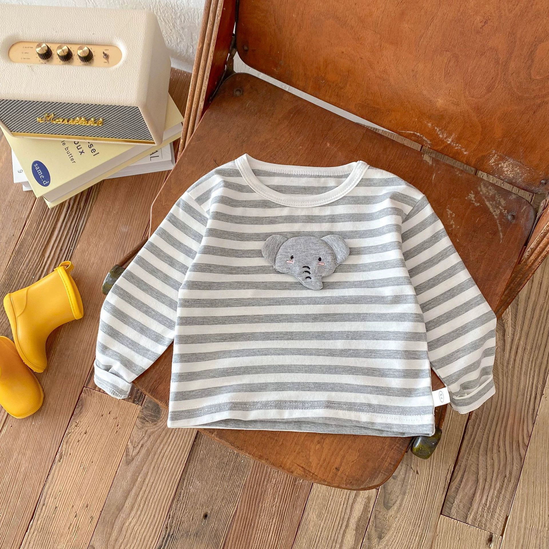 Baby Animal Stripe T-Shirt