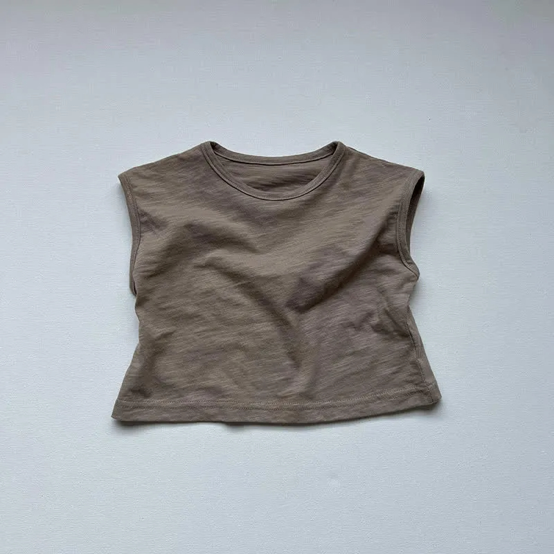 Body Toddler Solid Color Tank