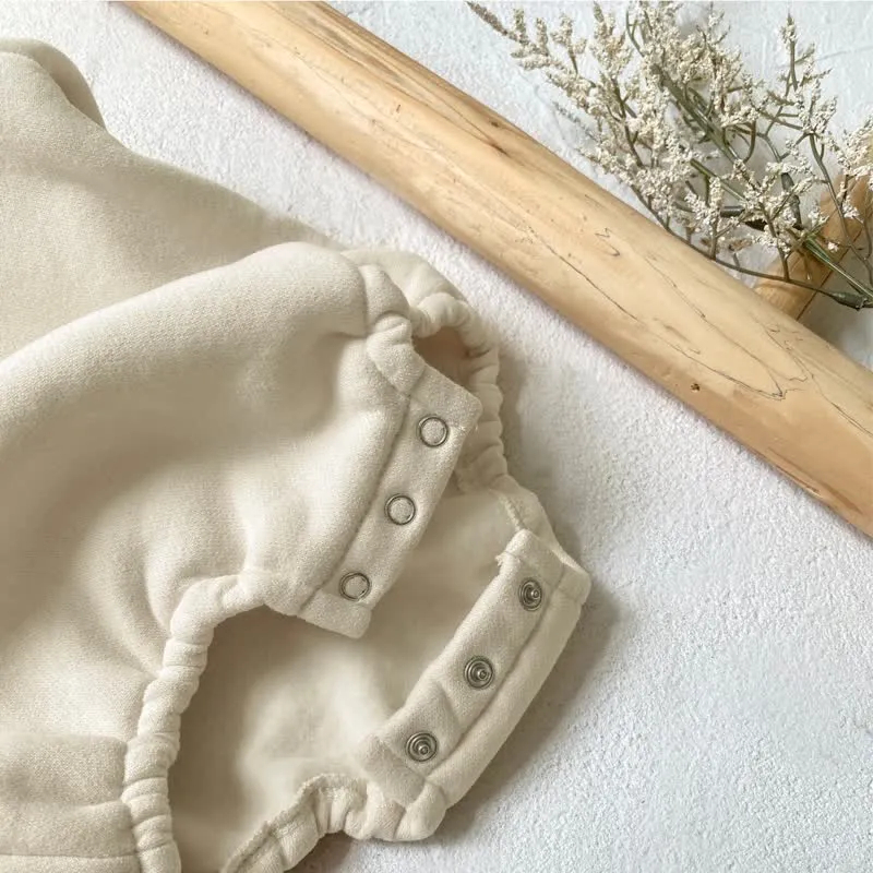 [Copy]Baby Carrot Rabbit Ear Romper with Hat