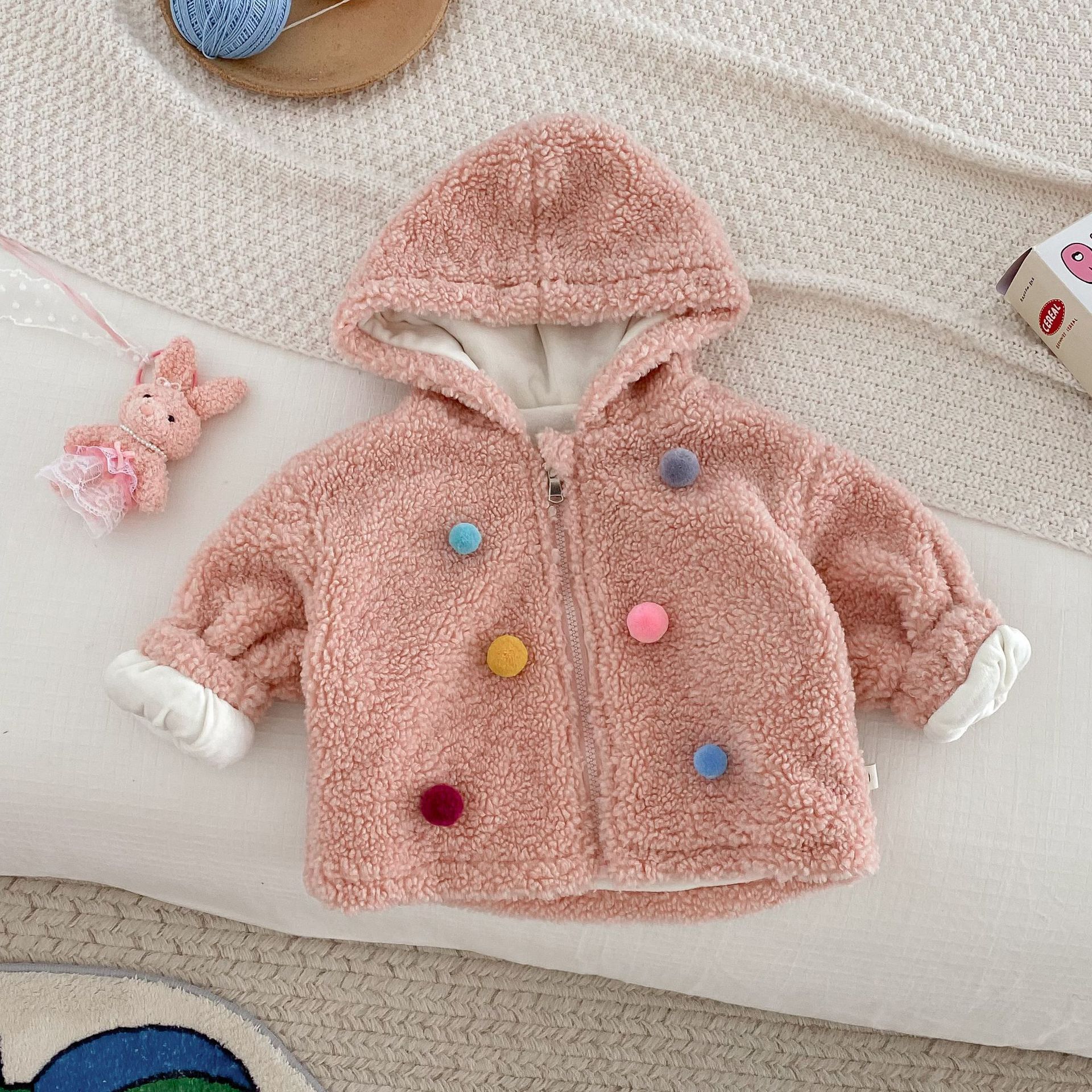 Baby Cute Rabbit Warm Jacket