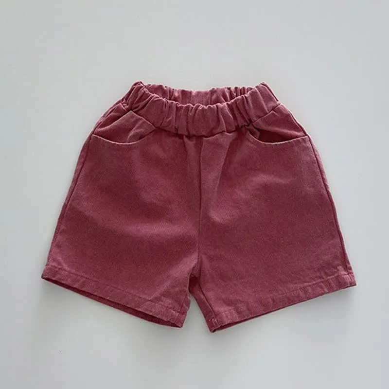 Toddler Plain Simple Basic Shorts
