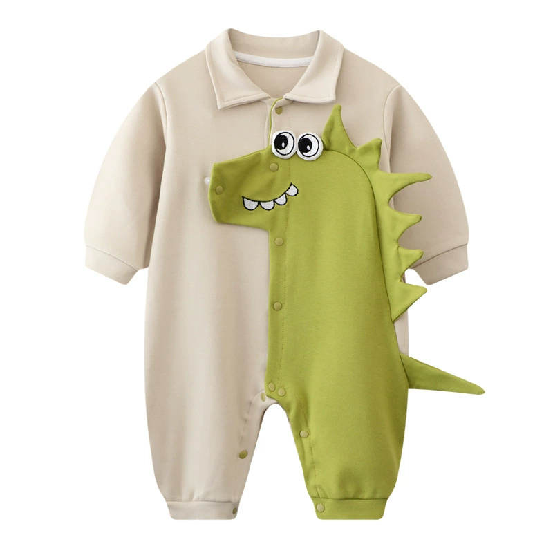 Baby Dinosaur Polo Romper
