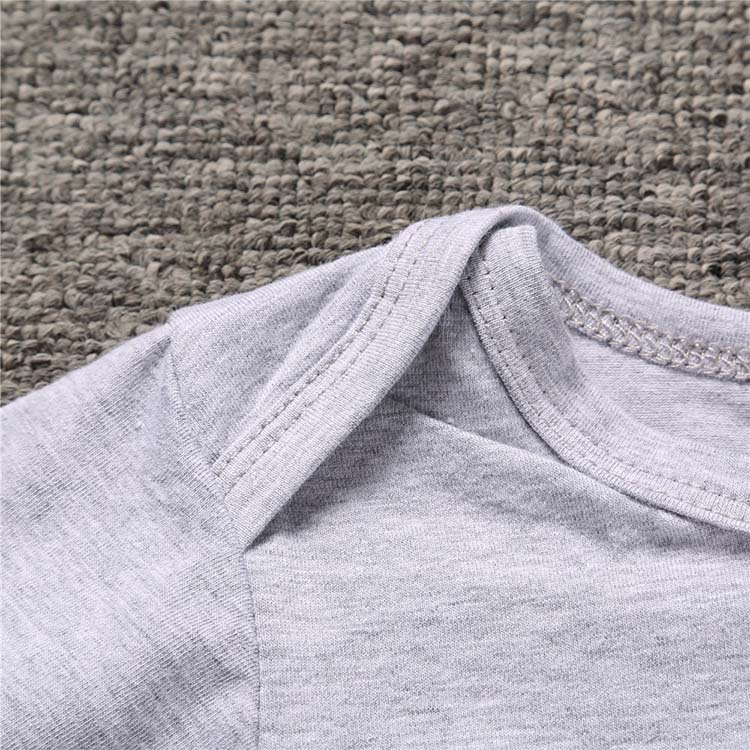 Baby Tattoo patchwork Sleeve Romper