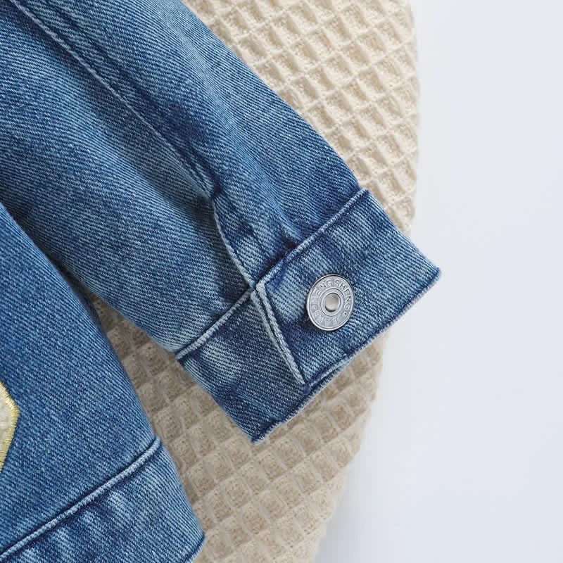 Baby Toddler Girl Denim Sister Jacket