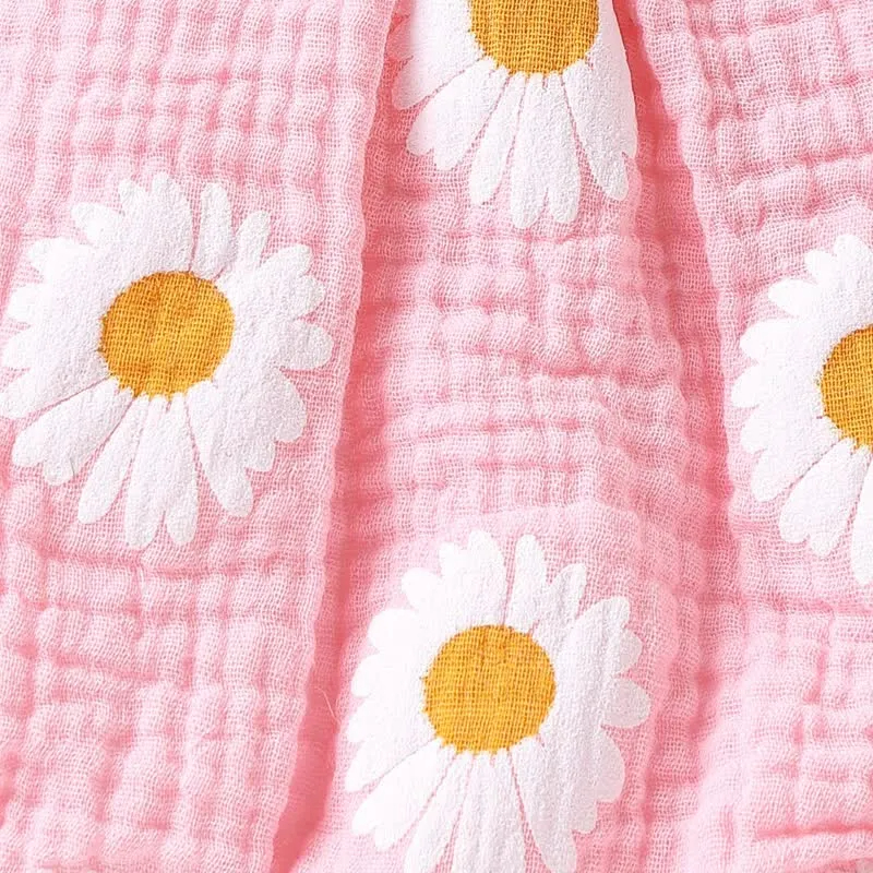 Baby Daisy Pastoral Bodysuit with Headband