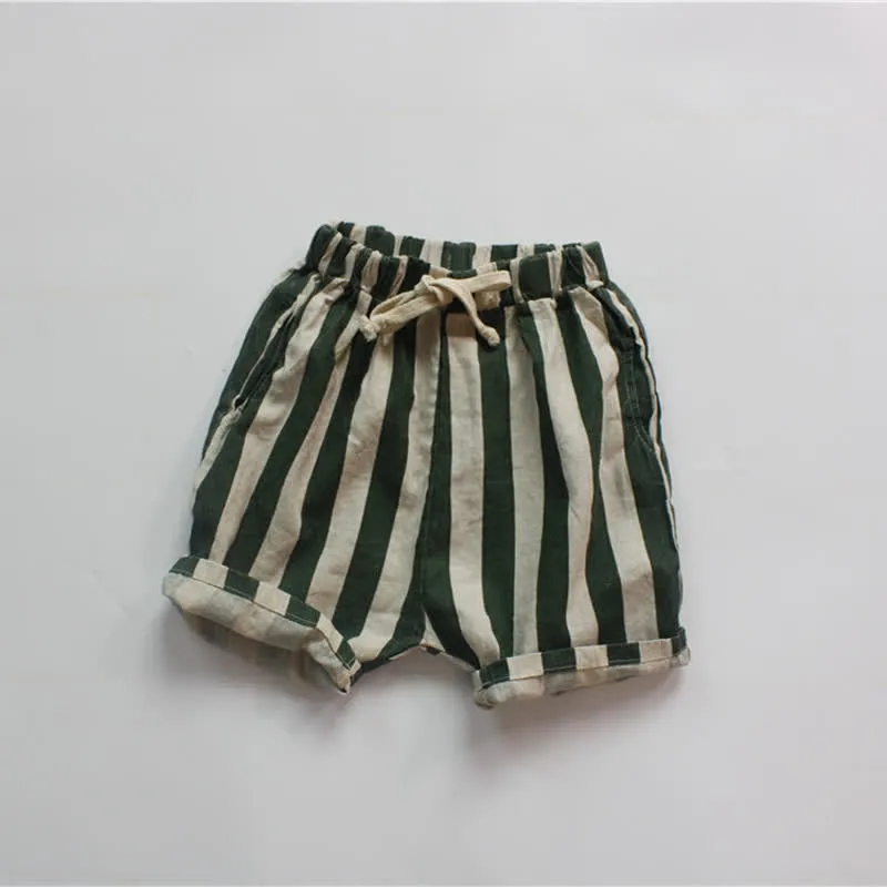 Toddler Lovely Vertical Striped Shorts