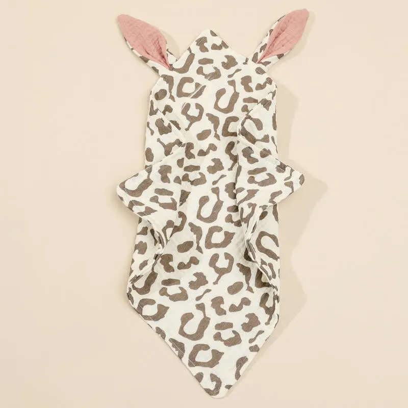 Baby Muslin Rabbit Ears Burp Cloths