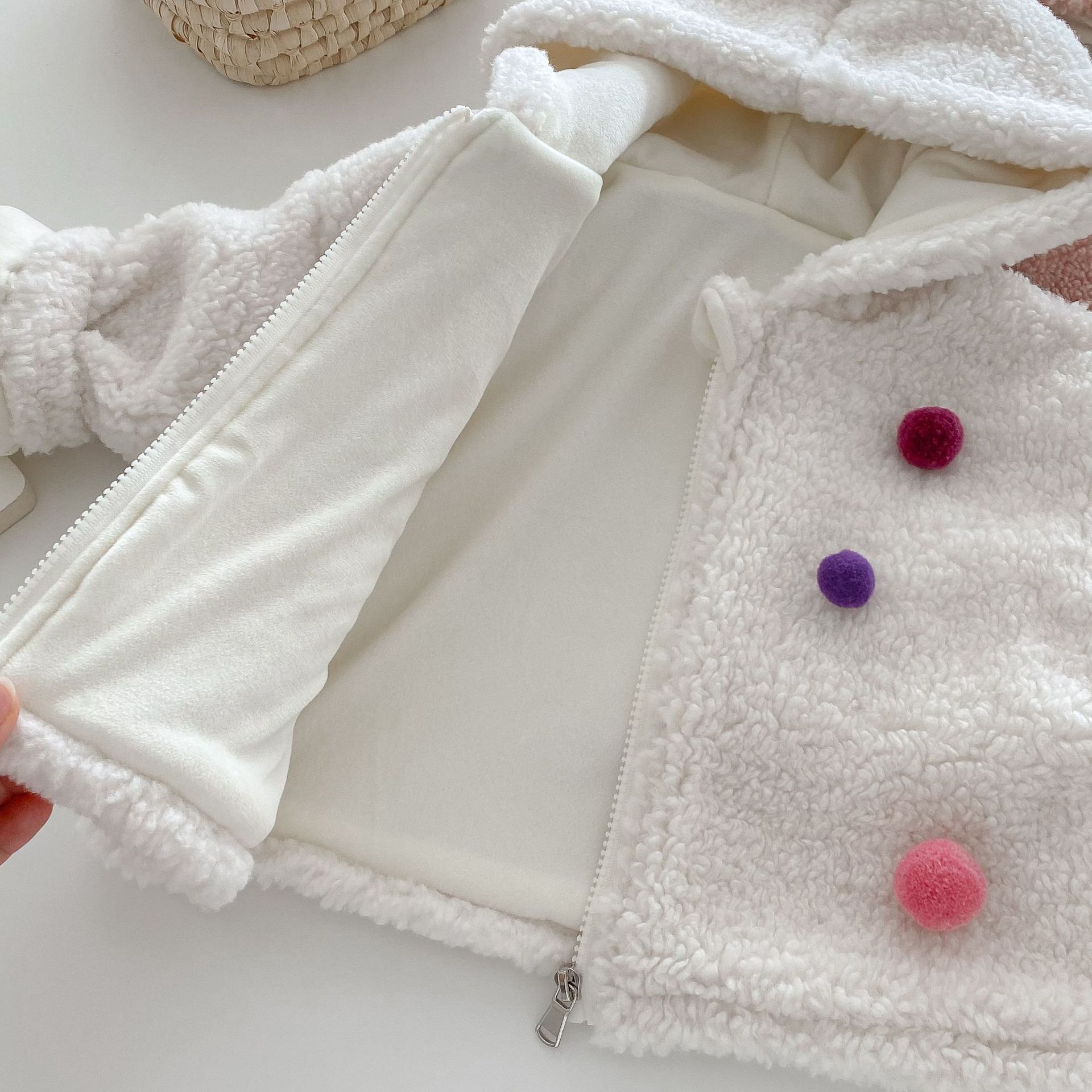 Baby Cute Rabbit Warm Jacket