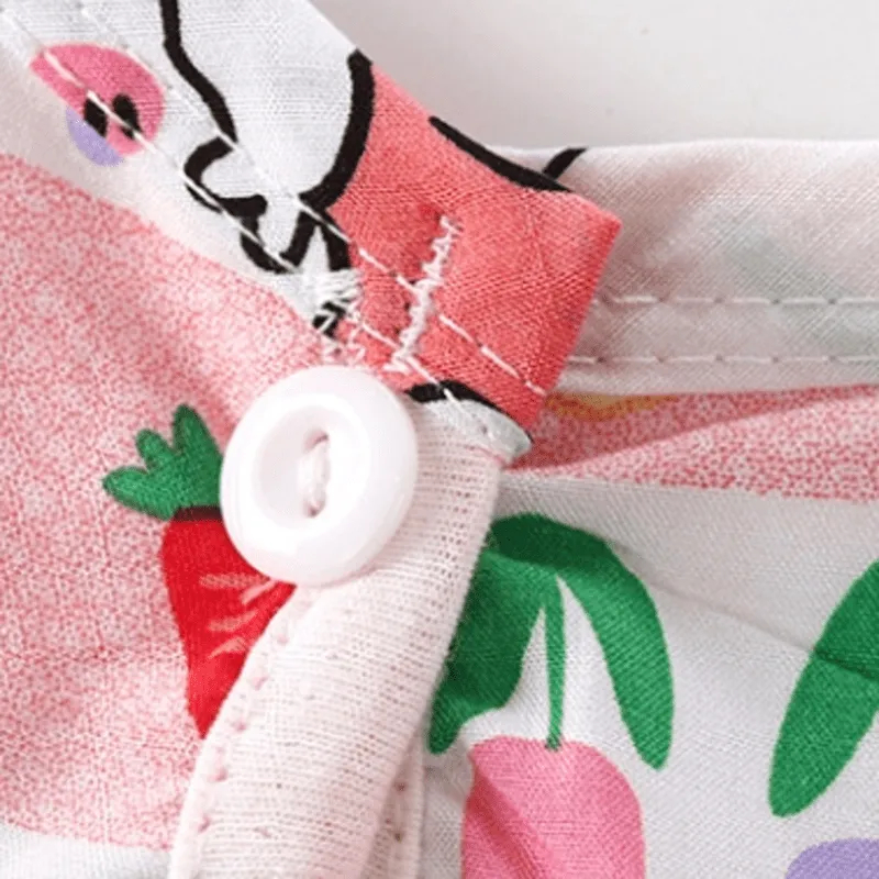 Baby Flower Rainbow Cactus Sleeveless Dress