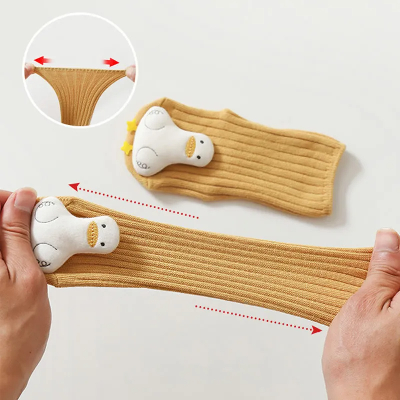 Baby 3D Animal Ribbed Floor Socks