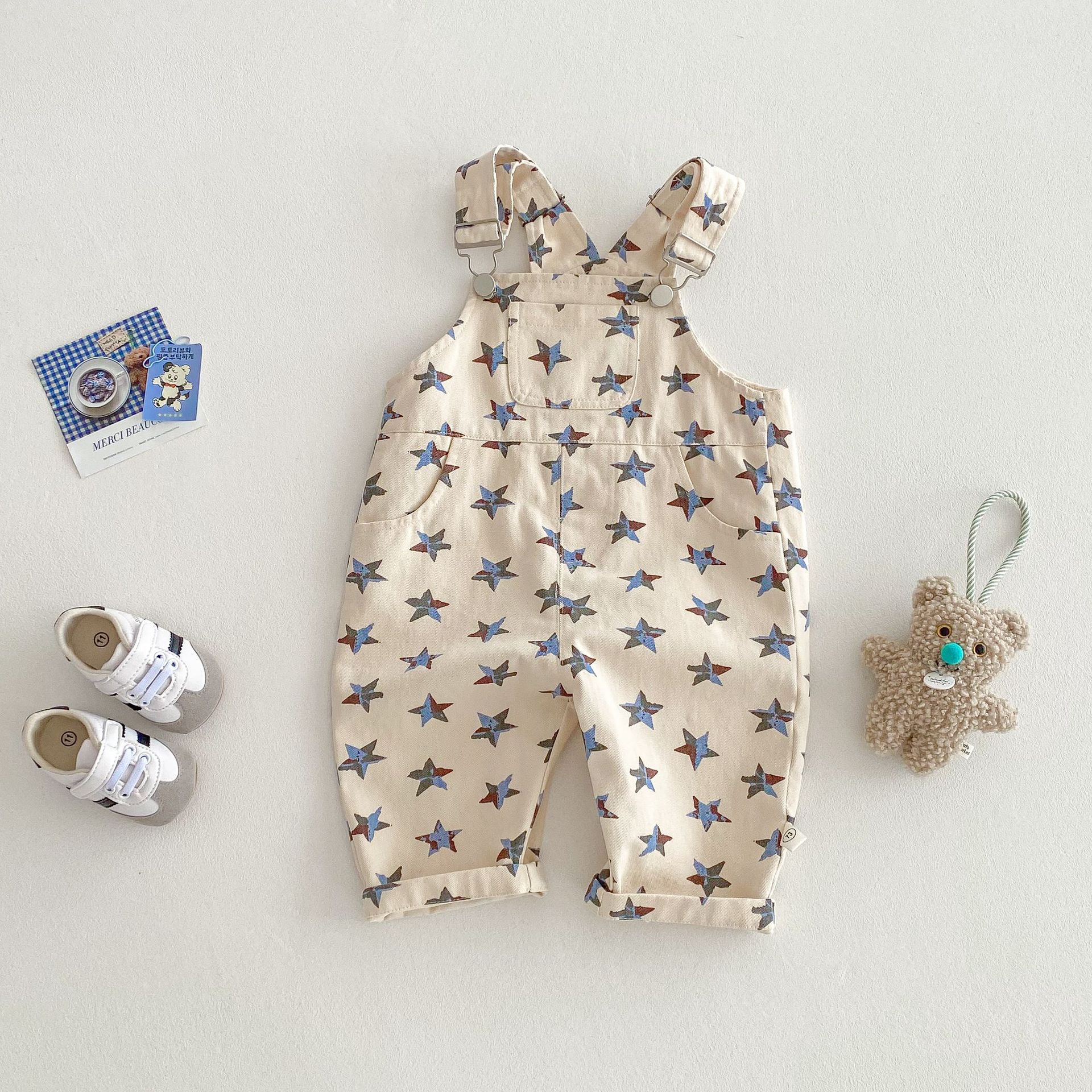 Baby Toddler Star Overalls