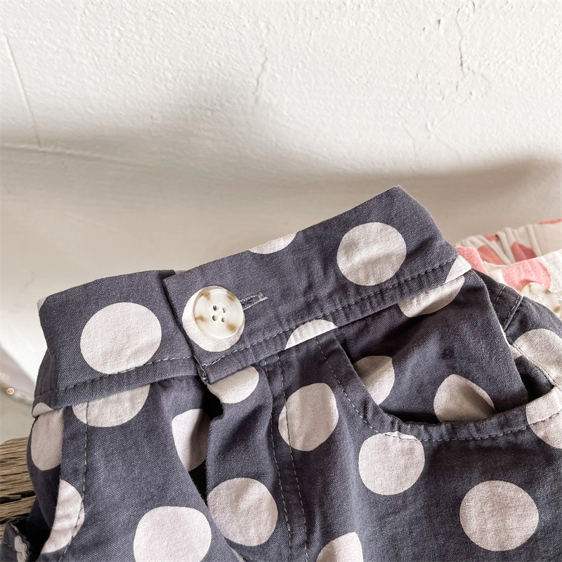 Kids Dots Shorts (12M-9Y）