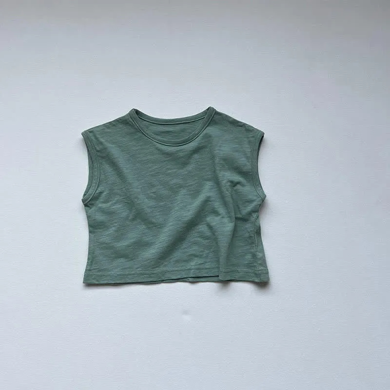 Body Toddler Solid Color Tank