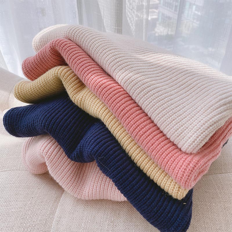 Baby Toddler Solid Color Loose Sweater