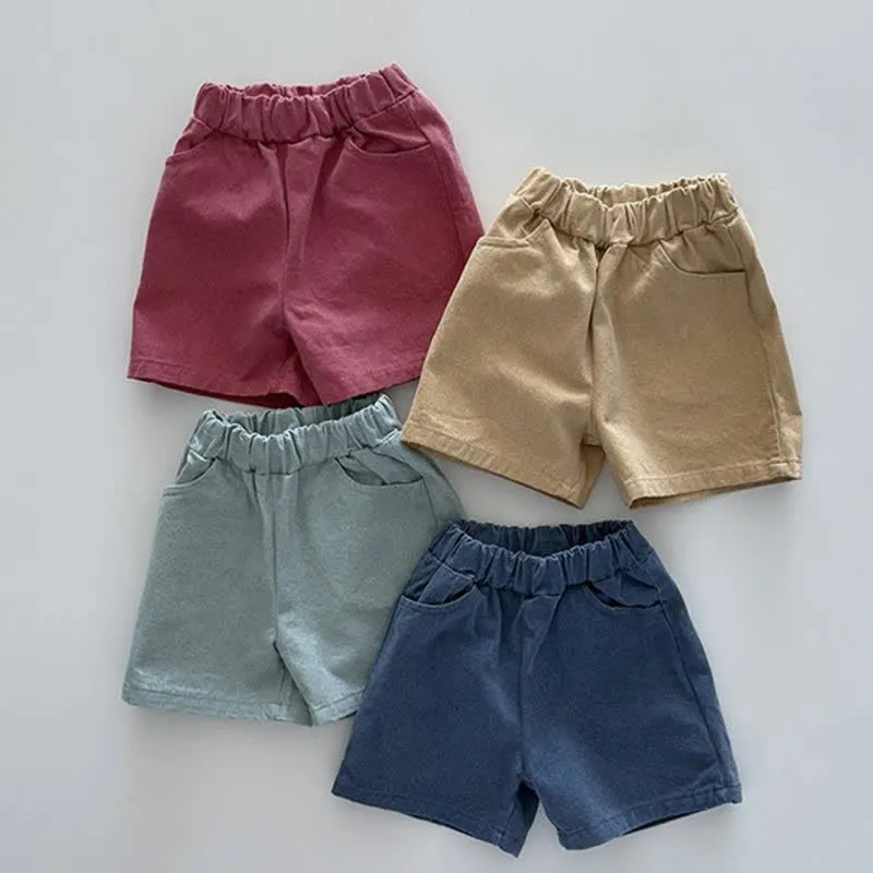 Toddler Plain Simple Basic Shorts
