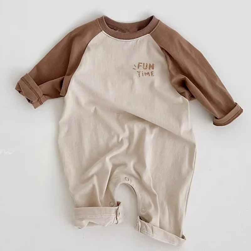 FUN TIME Baby Raglan Romper