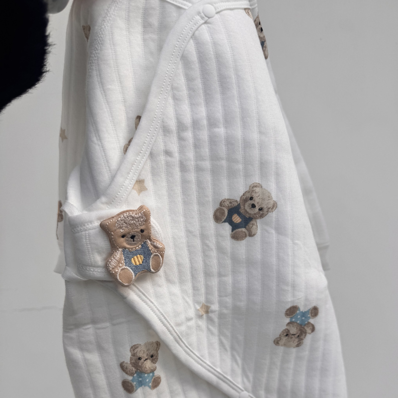 Baby Bear Kimono Romper