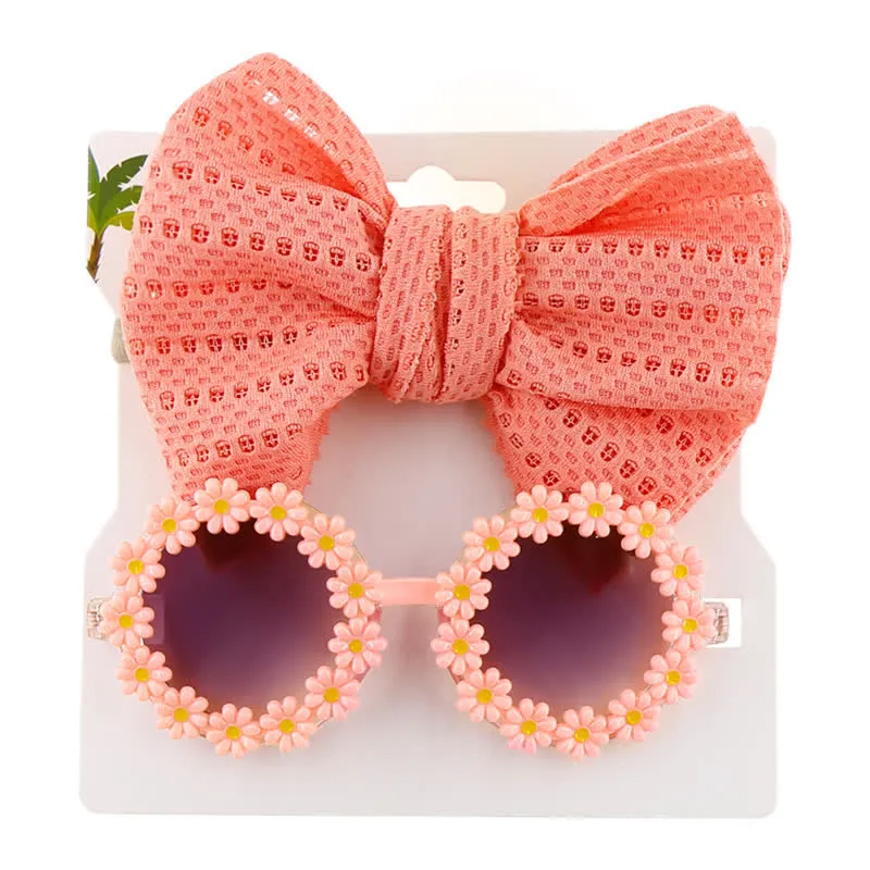 Baby Flower Sunglasses and Headband Set