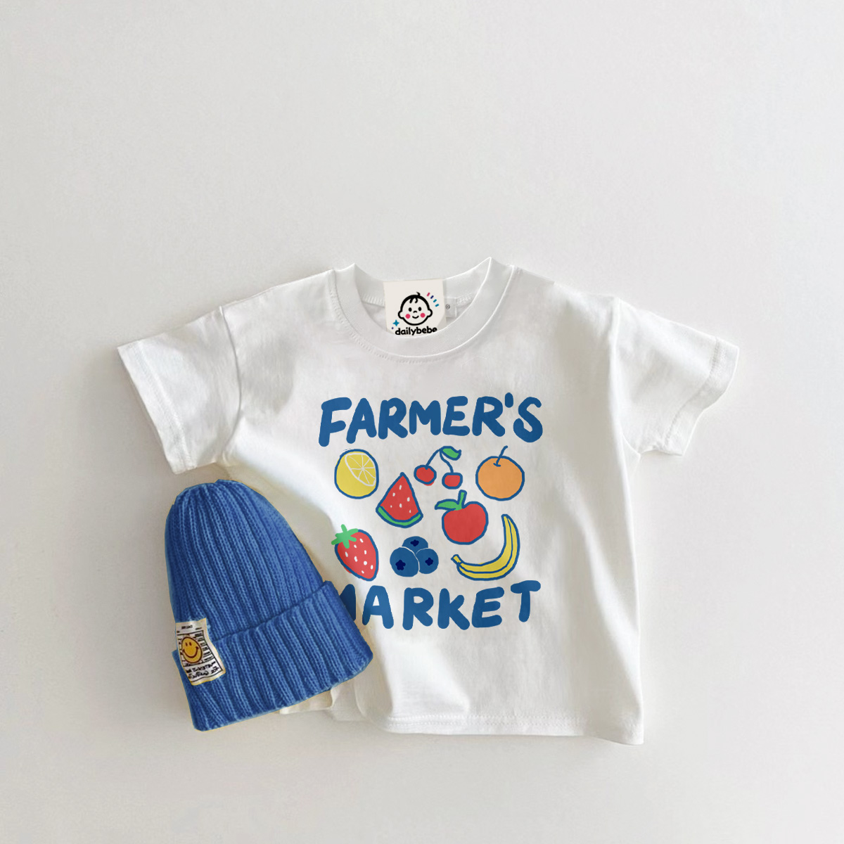 FARMERS MARKET Baby Toddler Fruit T-Shirt
