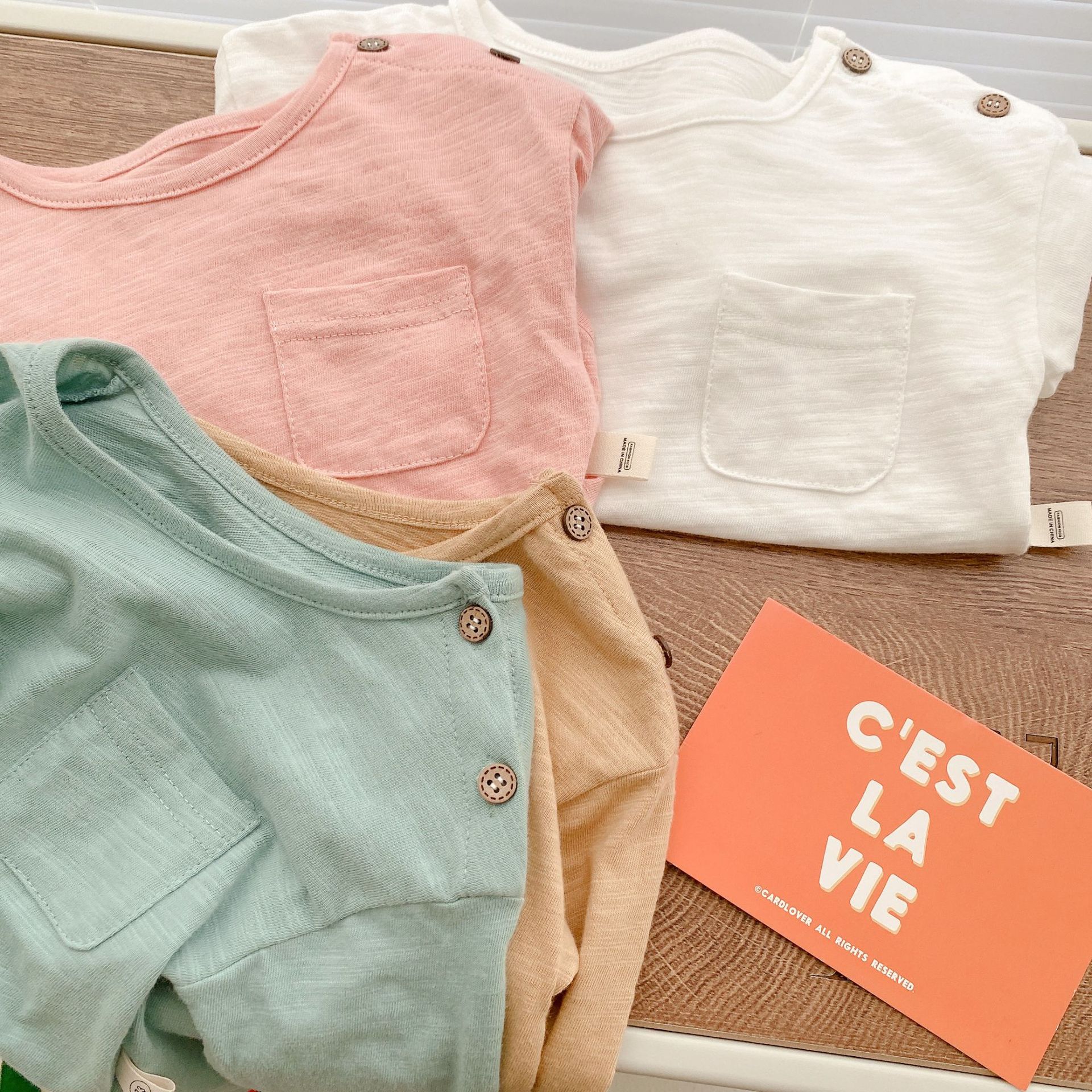 Baby Slub Cotton T-Shirt