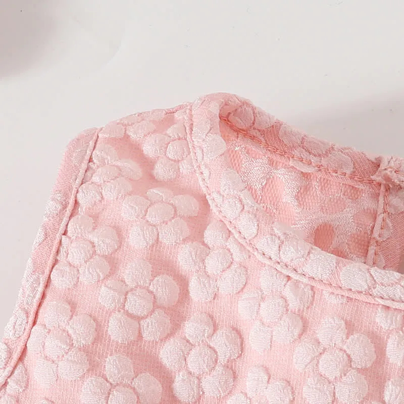 Baby 2-Piece Flower Butterfly Dress Set with Headband