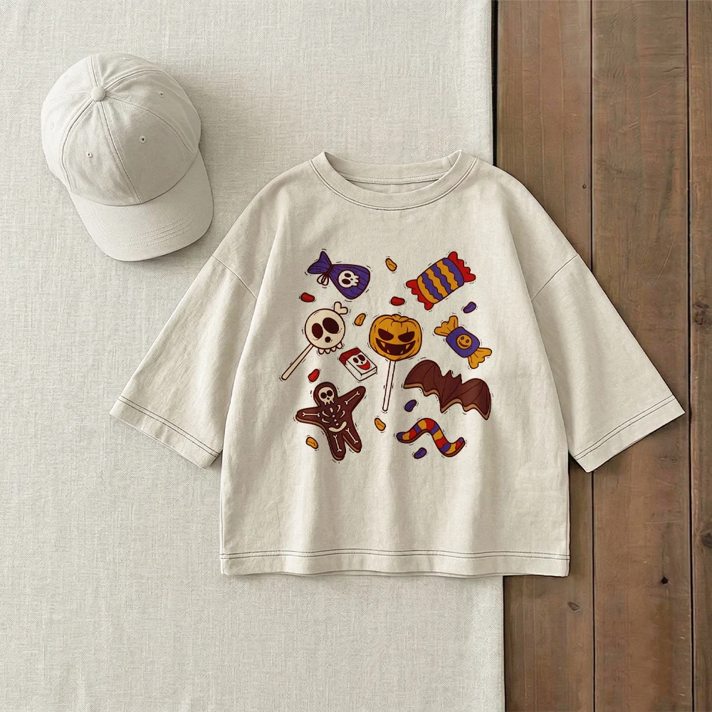 [Copy]Baby & Kids Halloween Popsicle Print T-Shirt (6M-12Y)