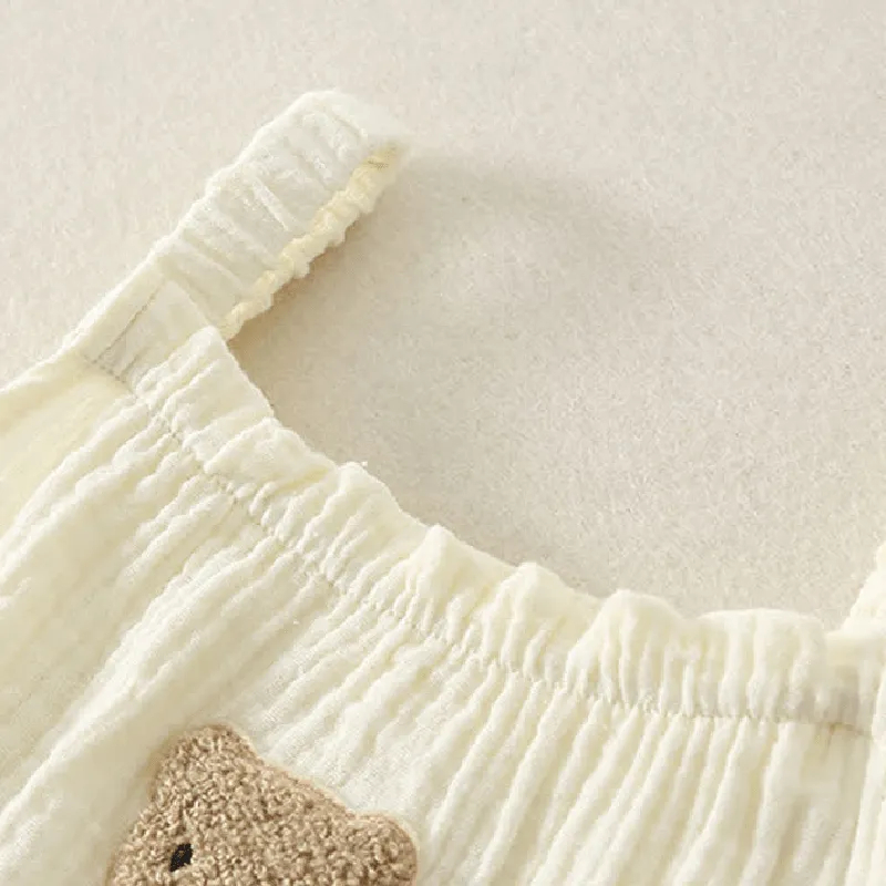 Baby Bear Romper and Hat Set