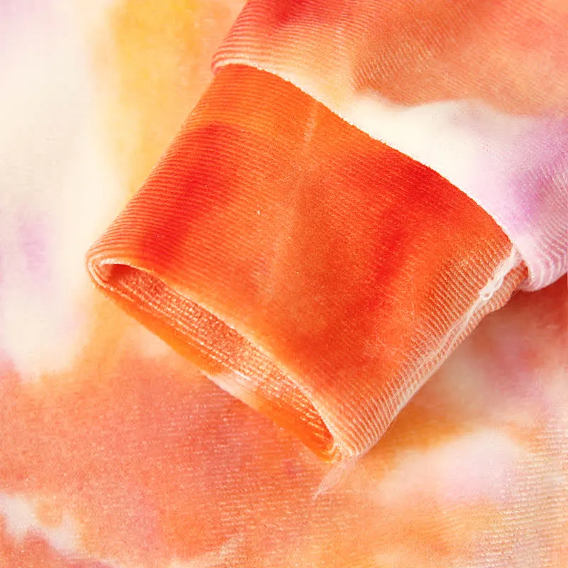 Baby Dyeing Easter Rabbit Ear Hooded Romper