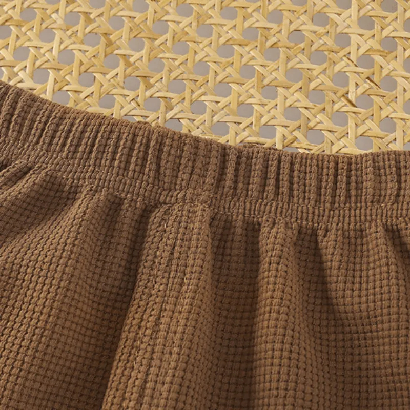 Baby Toddler Waffle Solid Color Pants