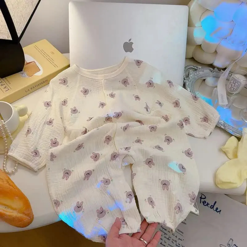 Baby Cute Animal Print Romper