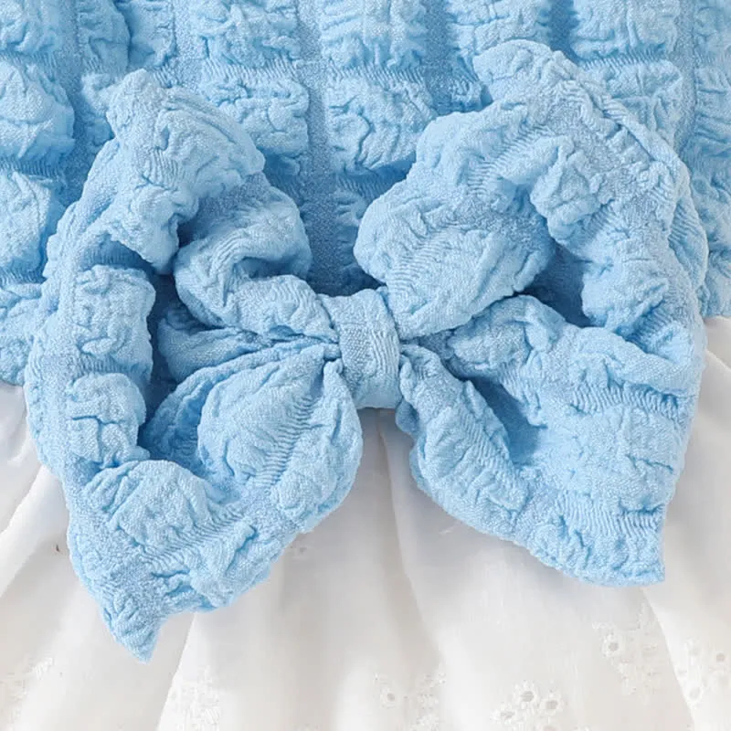 Baby Bow Bubble Dress with Headband