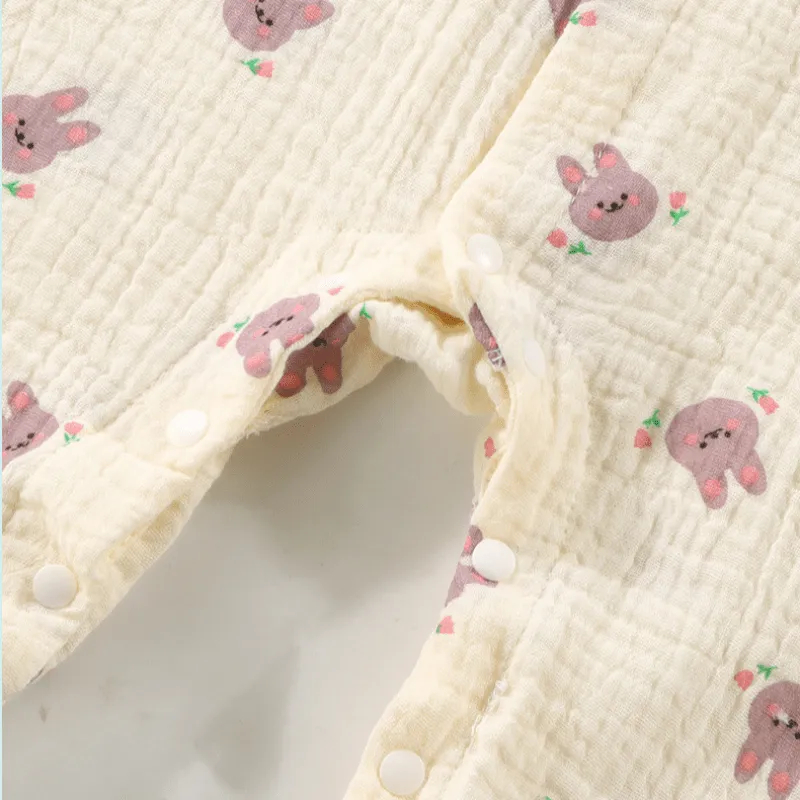 Baby Cute Animal Print Romper