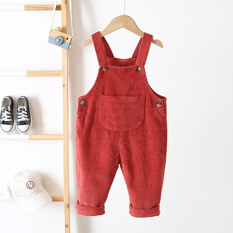Baby Toddler Solid color overalls