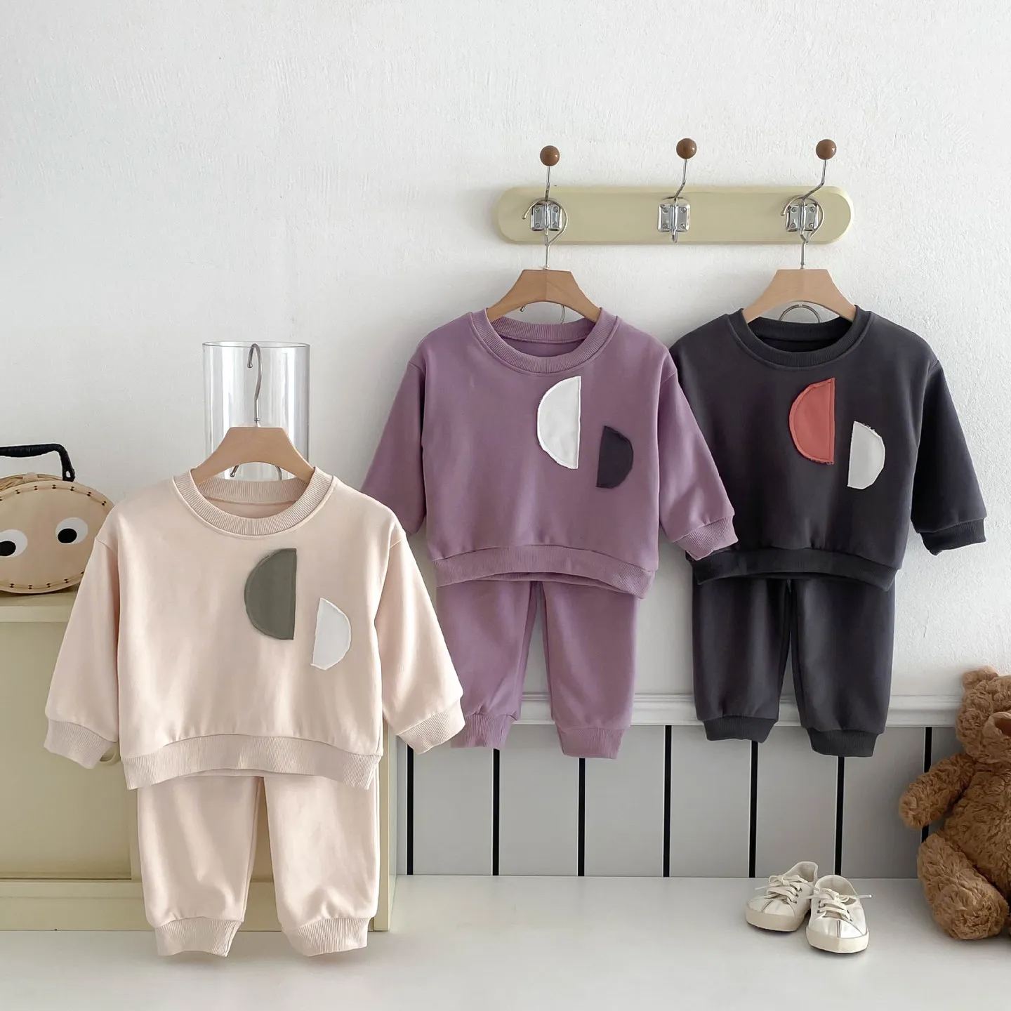 Baby Doughnut Sweatshirt & Pant Set