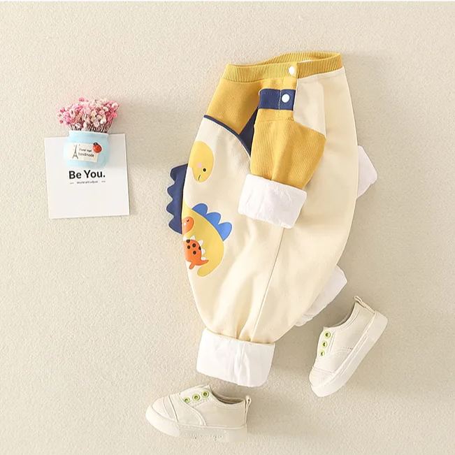 Baby Bear Color Block Romper with Hat