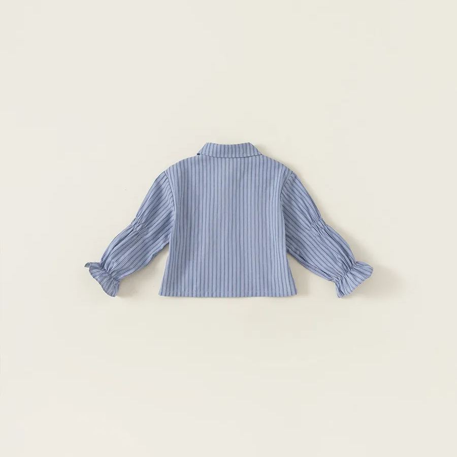 Toddler Girl Bow Stripes T-Shirt