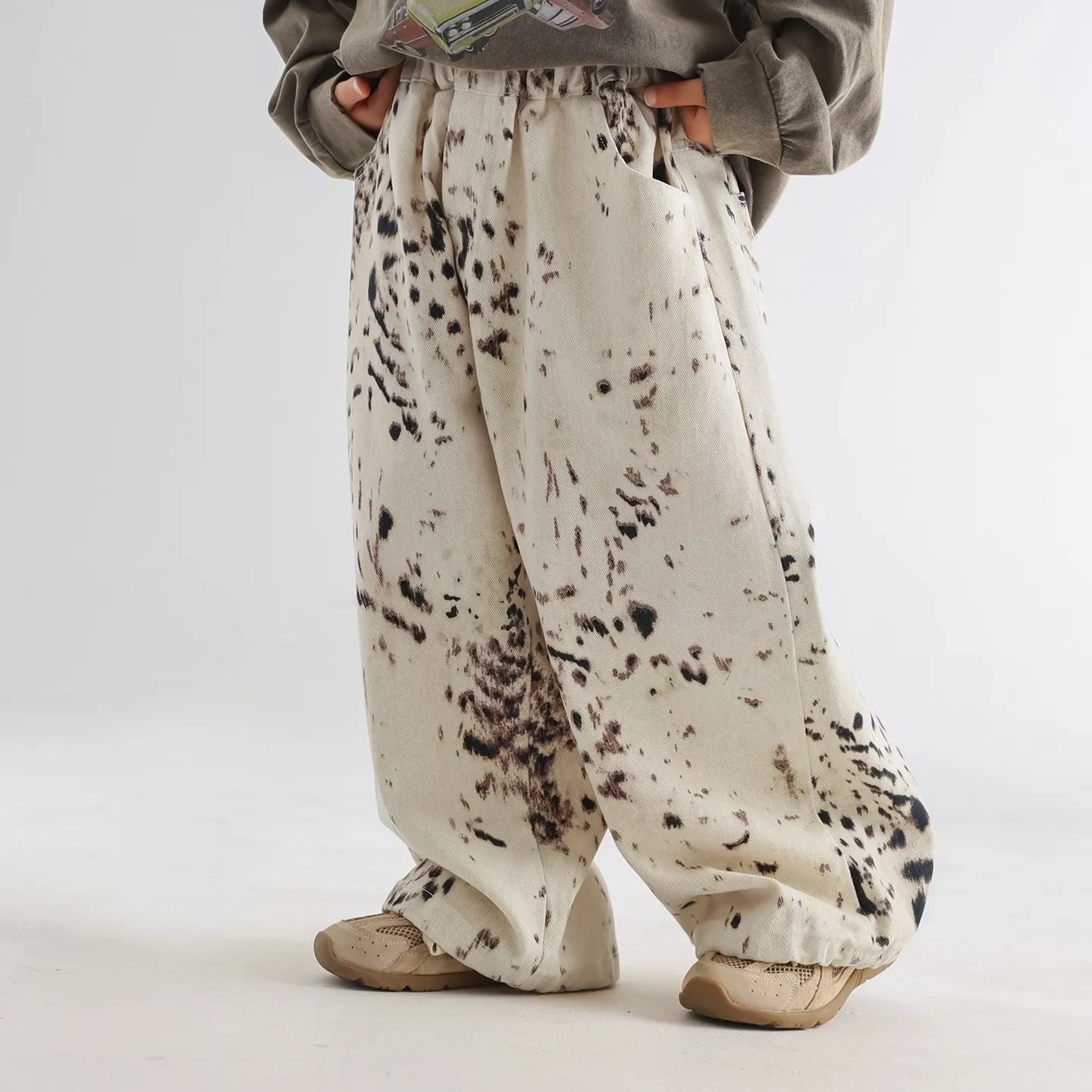 Toddler Boy Leopard Print Casual Pants