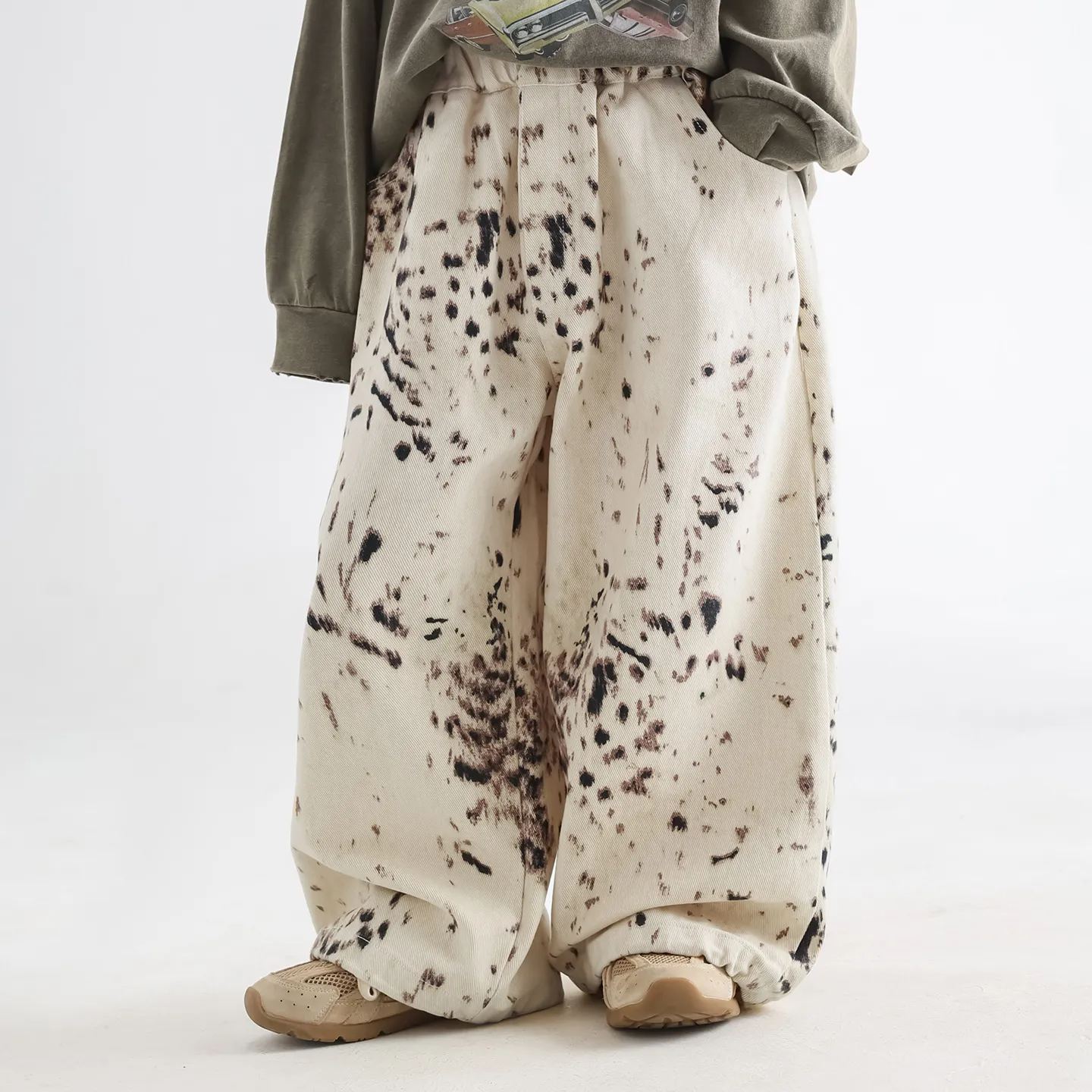 Toddler Boy Leopard Print Casual Pants