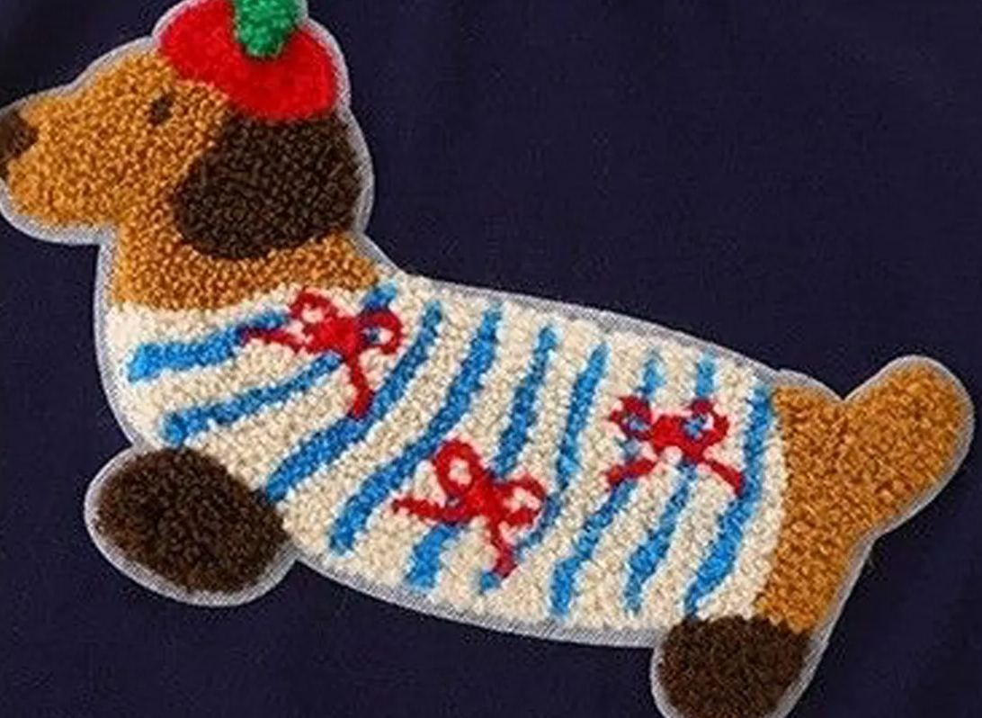 Baby Dog Print Sleeveless Romper 