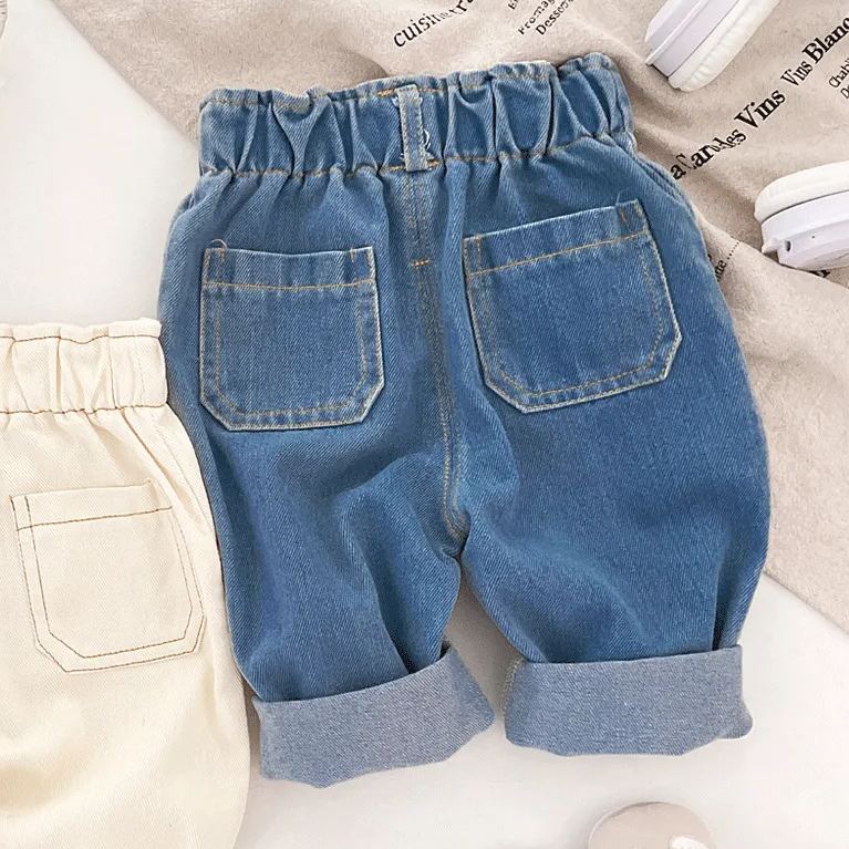Baby Pure Blue Denim Pants