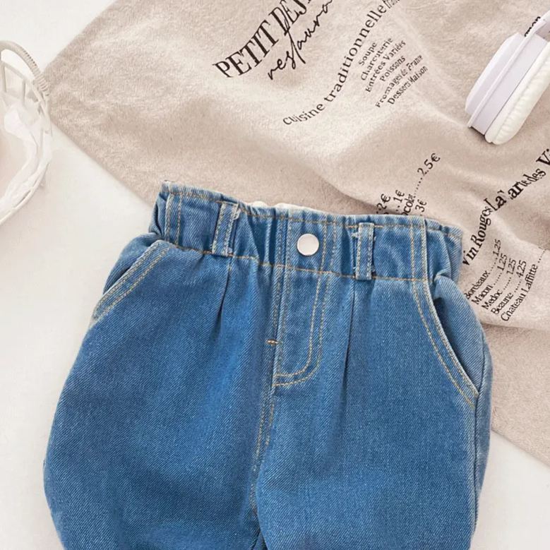 Baby Pure Blue Denim Pants