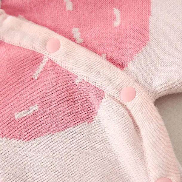 Baby Rabbit Sweater Romper