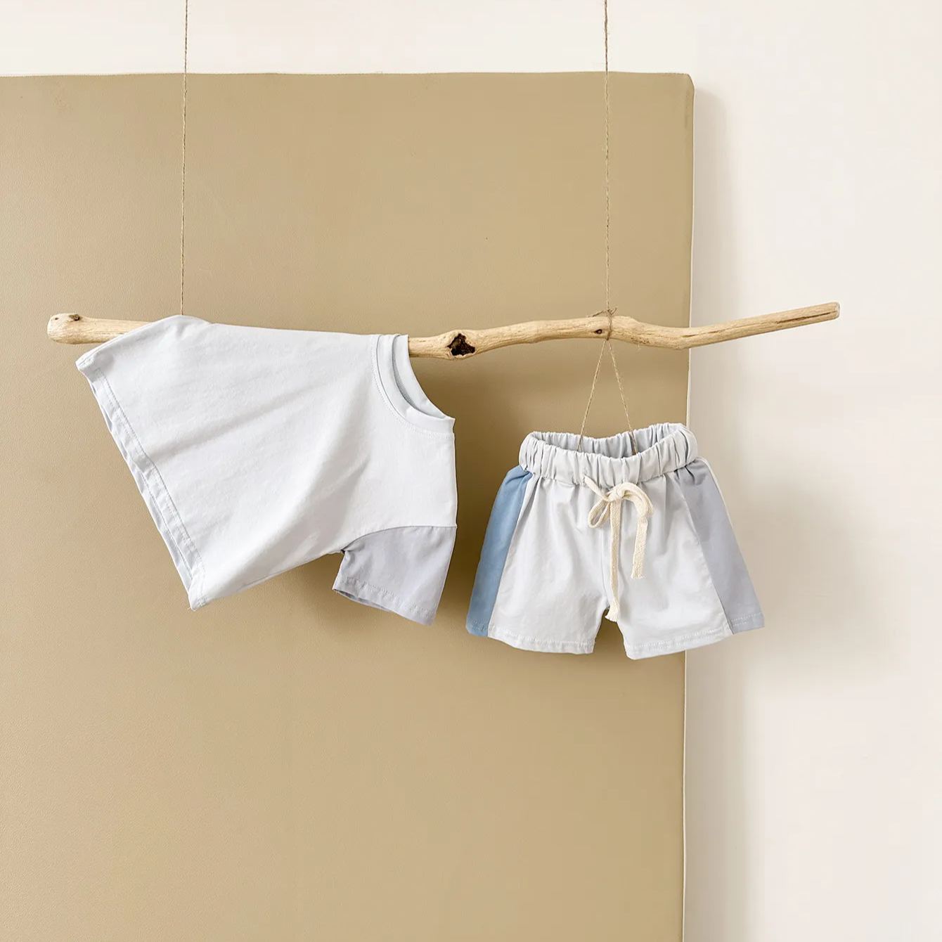 Baby 2-Piece Lovely Striped Basic Set