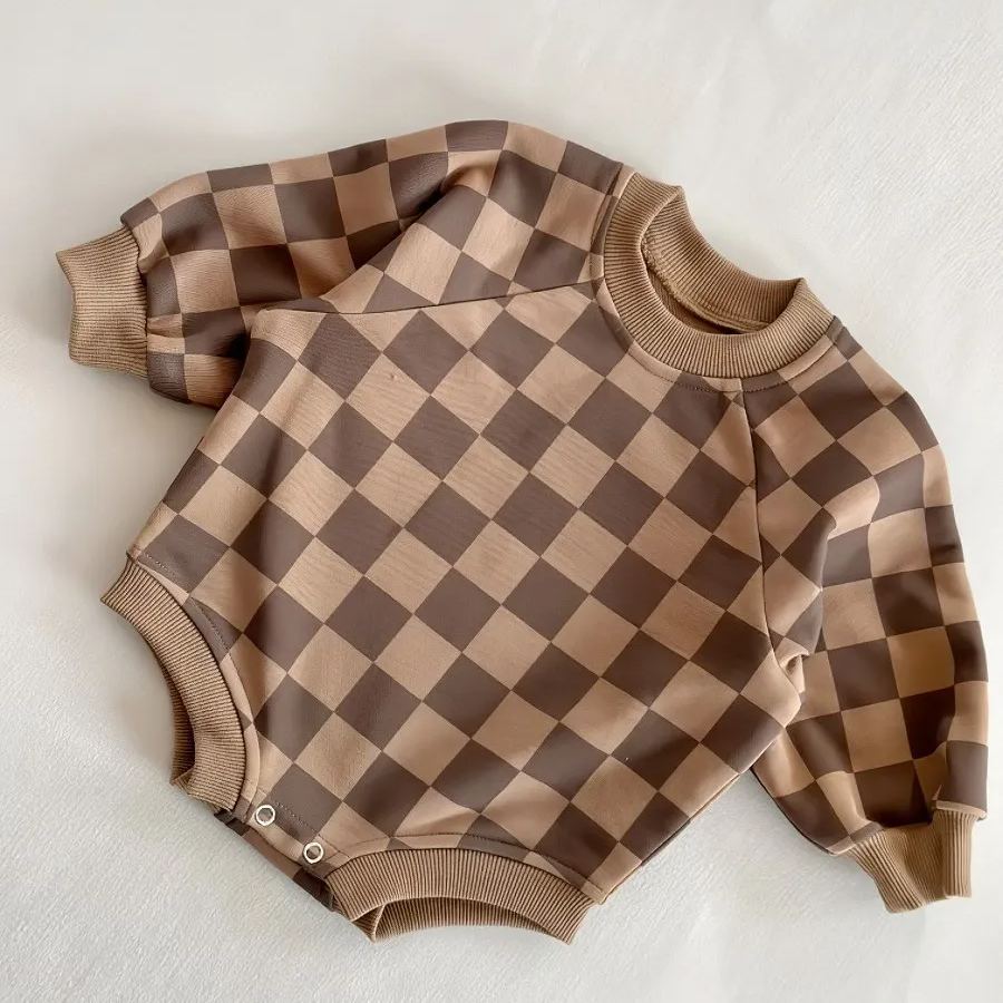 Baby Checkerboard Bodysuit