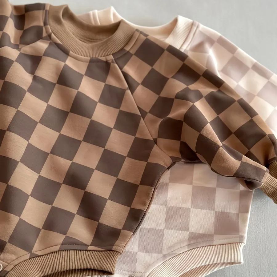 Baby Checkerboard Bodysuit