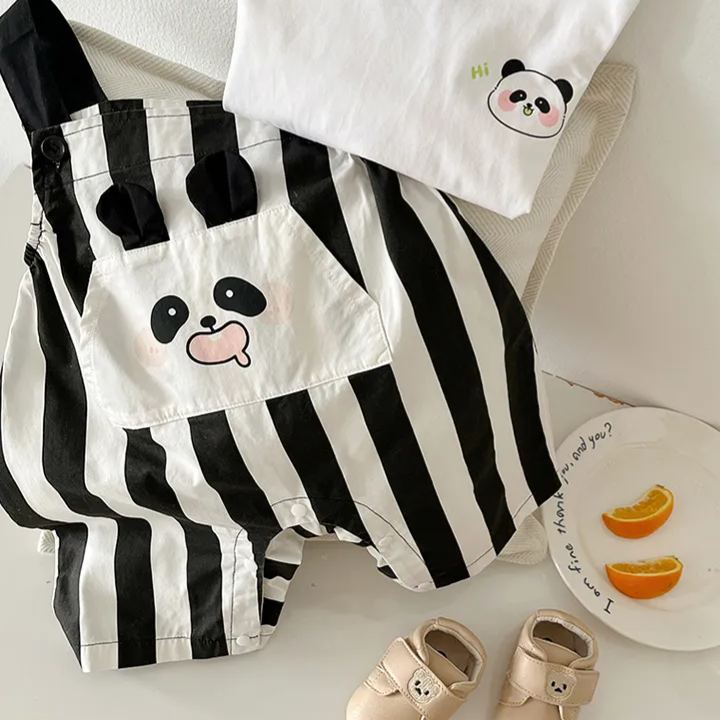 [Copy]Baby Dinosaur Fake 2 Pieces Romper