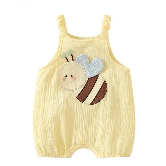 [Copy]Baby Circus Pattern Romper
