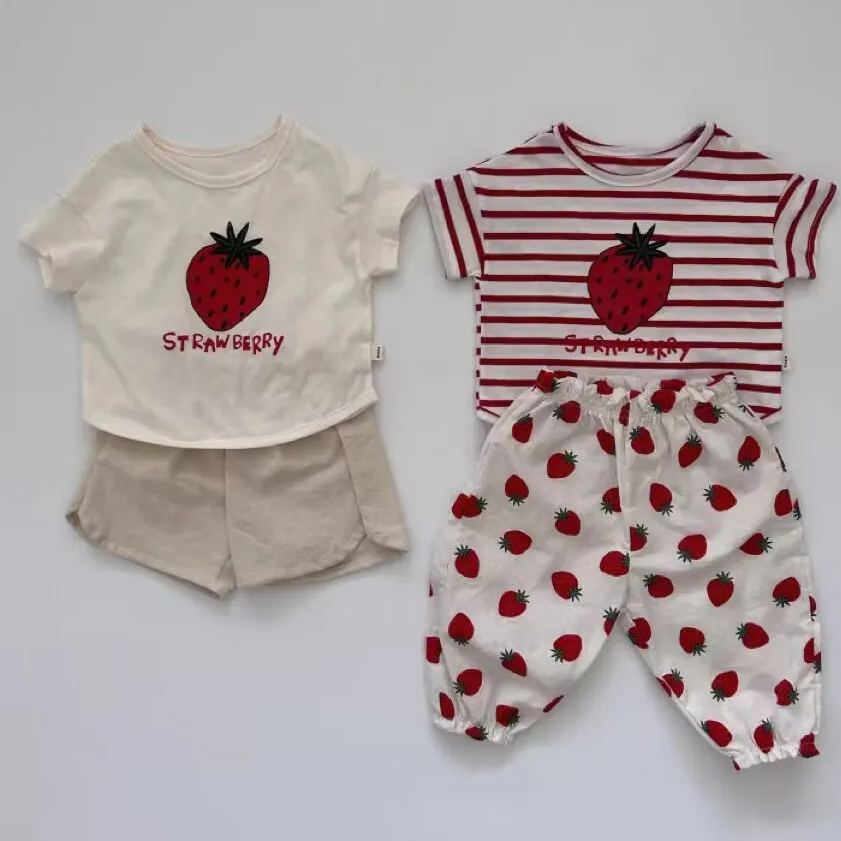 Baby Girl Strawberry T-Shirt