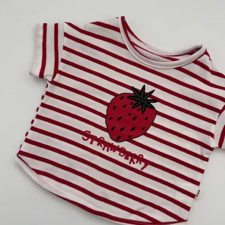 Baby Girl Strawberry T-Shirt