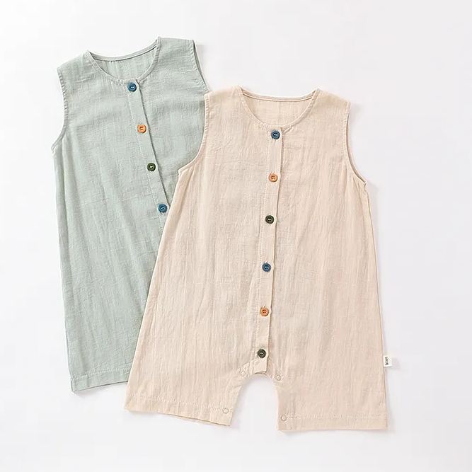 Baby Solid Color Romper